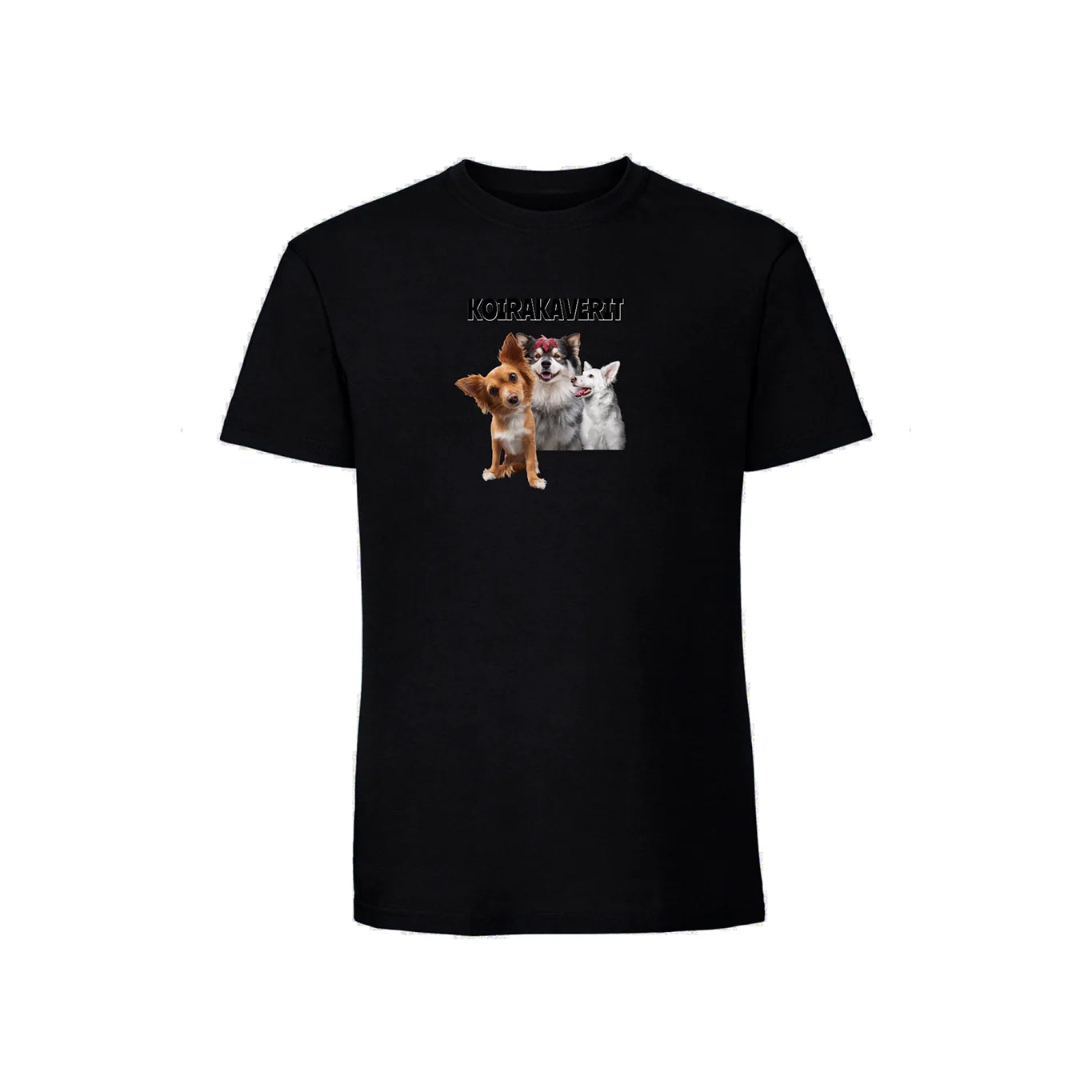 Koirakaverit T-paita Omalla Kuvalla 🐶🐩🦮